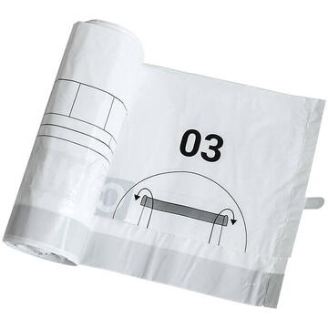 Catlink Set de 2 role de saci de gunoi inteligent  Baymax