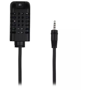 Senzor de temperatura si umiditate V-Tac SKU-8468, 0.5 m, IP20, Negru