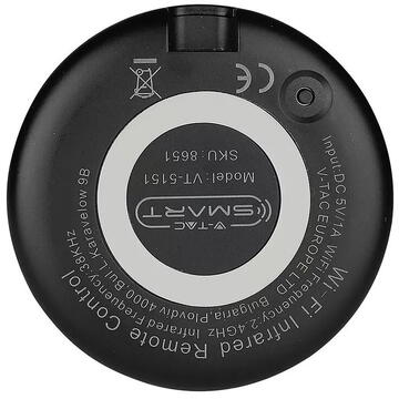 V-Tac SKU-8651, Wireless, 5V, 1A, Negru