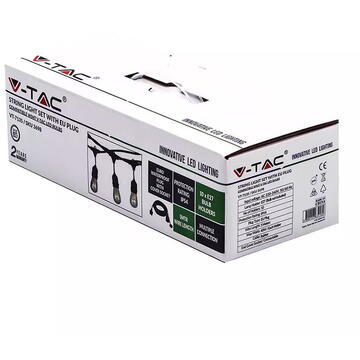 V-Tac SIR ILUMINAT FESTIV CU SOCLU E27 15M IP65