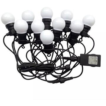 V-Tac SIR ILUMINAT FESTIV IP44 10M 0.5W X 20 3000K ALB CALD