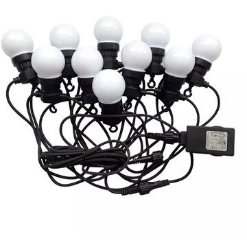 V-Tac SIR ILUMINAT FESTIV IP44 10M 0.5W X 20 3000K ALB CALD