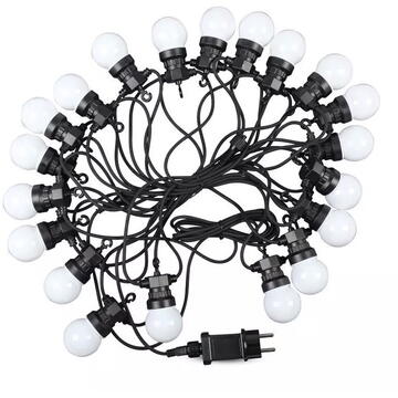 V-Tac SIR ILUMINAT FESTIV IP44 10M 0.5W X 20 3000K ALB CALD