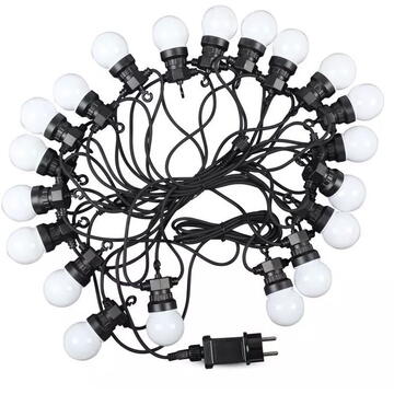 V-Tac SIR ILUMINAT FESTIV IP44 10M 0.5W X 20 6000K ALB RECE