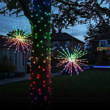 twinkly Stea LED RGB de Crăciun de exterior, Multicolor