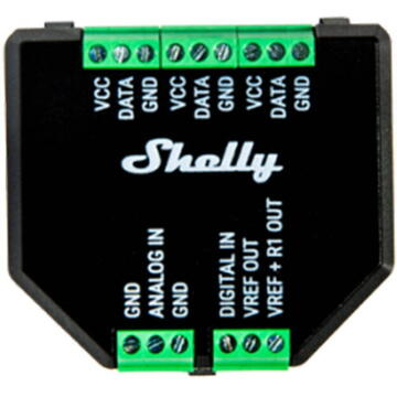 Shelly 36412, Wireless, Negru/Verde