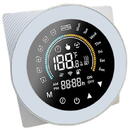 SmartWise WiFi smart thermostat COLOR, eWeLink app compatible, Type 'B' (16A), white front panel, colour touch display
