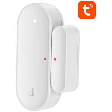 Senzor inteligent de deschidere a ferestrelor si usilor Avatto 37272, 3V , Alb