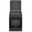 Samus SM664BPGS, 4 arzatoare, 1 WOK, Grill, Antracit