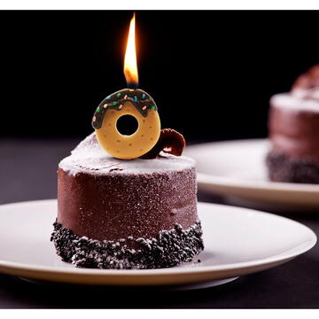 Family Pound Lumanare pentru tort - cifra 0