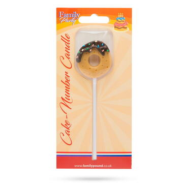 Family Pound Lumanare pentru tort - cifra 0