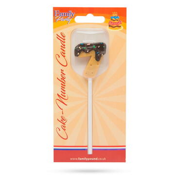 Family Pound Lumanare pentru tort - cifra 7