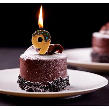 Family Pound Lumanare pentru tort - cifra 9