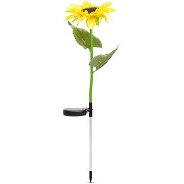 Garden of Eden Lampă solară floarea soarelui- 75 cm - 8 LED alb cald