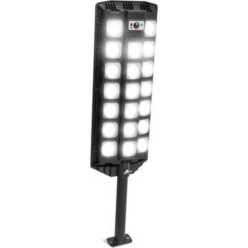 Phenom Reflector solar de perete - 520 SMD LED - 3000 lm - 20W - 4500 mAh - IP65