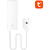 Senzor inteligent inundatie/scurgeri Gosund S5, Wi-Fi 2.4GHz, 6000 declansari, 3 x AAA, Aplicatie mobila, Asistent vocal, alb