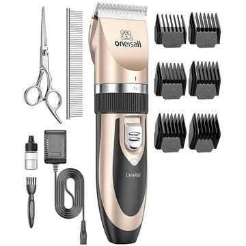 Trimmer / Masina de tuns animale de companie Oneisall P2 Auriu