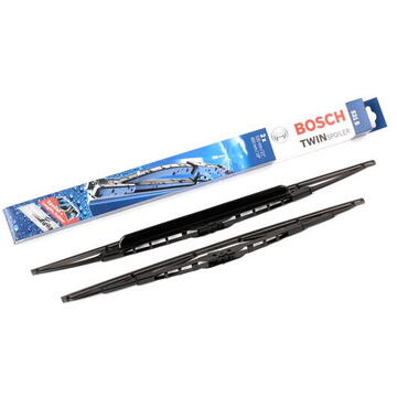 Stergatoare auto Bosch Twin cu spoiler, 530 / 450 mm