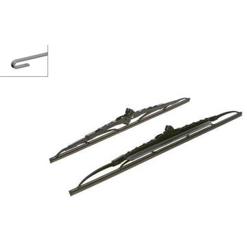 Stergatoare auto Bosch Twin cu spoiler, 530 / 450 mm