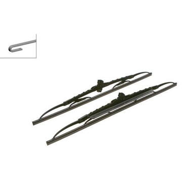 Stergatoare auto Bosch Twin cu spoiler, 530 / 500 mm