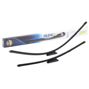 Stergatoare auto VALEO SILENCIO FLAT BLADE, L1: 650 /  380 mm