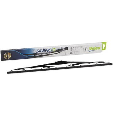 Stergator Lamela Valeo Silencio 600 mm cu contact integrat avertizare uzura