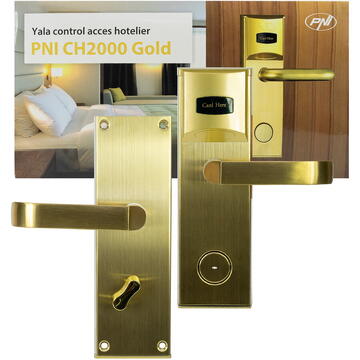 Yala Inteligenta PNI-CH20RG-PRO, 6 V, Auriu