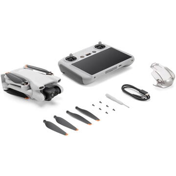Drona DJI Mini 3 NEW (DJI RC), 4K HDR