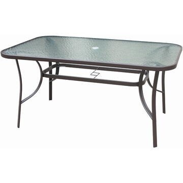 Set mobilier gradina Heinner Alegria 7 piese, masa + scaune STSM008