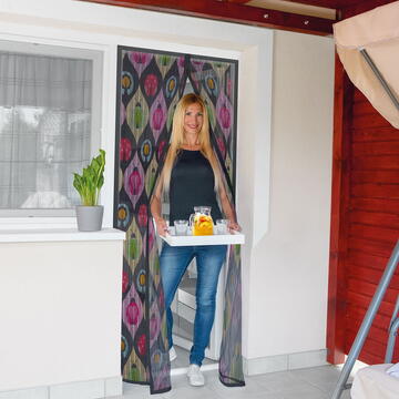 Garden of Eden Perdea anti-tantari pt. usi cu inchidere magnetica- 100 x 210 cm „Bugs”