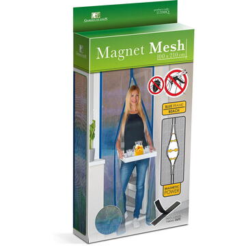 Garden of Eden Perdea anti-tantari pt. usi cu inchidere magnetica- 100 x 210 cm „Plajă”