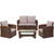 Set de rattan artificial FIELDMANN FDZN 6065-PR Ansamblu Mia 1/2