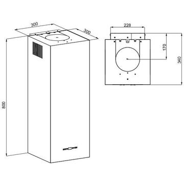 Hota MAAN Ponza W 830 Gold Gloss Hood