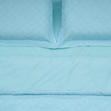 Heinner LENJERIE PAT KS CU BRODERIE TUFFATA BLUE