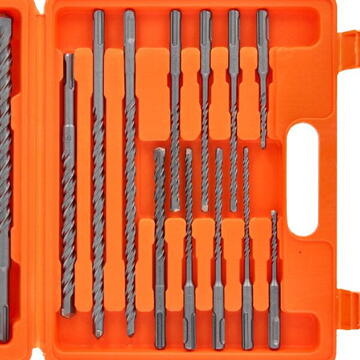 WC-SDS17 WELLCUT 17 Piece SDS Hammer Drill Bit Set