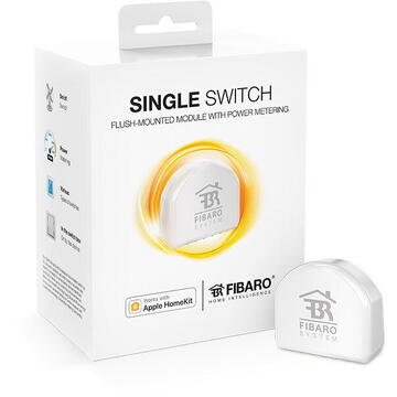 Single switch FIBARO compatibil Apple HomeKit