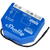 Releu inteligent Shelly Qubino Wave 1, 16 A, 0.3 W, Albastru