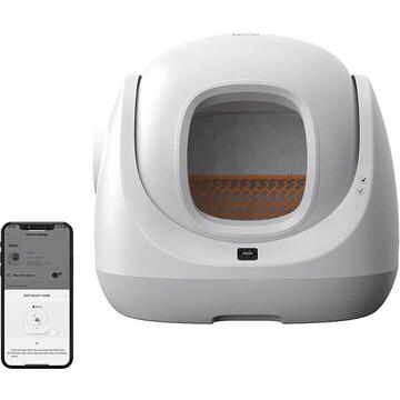 Catlink Cutie de gunoi pentru pisici cu auto-curățare inteligentă  Baymax Lite închisă