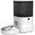 Dogness Dozator de alimente cu bol din plastic  Smart (alb)