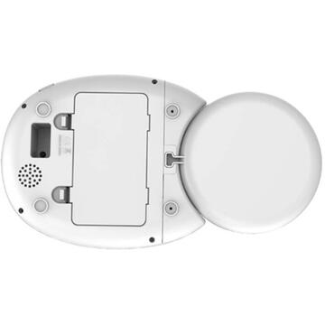 Dogness Dozator de mâncare inteligent mini  WIFI cu bol metalic (alb)