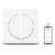 Intrerupator inteligent TESLA TSL-SWI-DIMMERT, Wireless, 100‒240 V, Alb