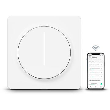 Intrerupator inteligent TESLA TSL-SWI-DIMMERT, Wireless, 100‒240 V, Alb