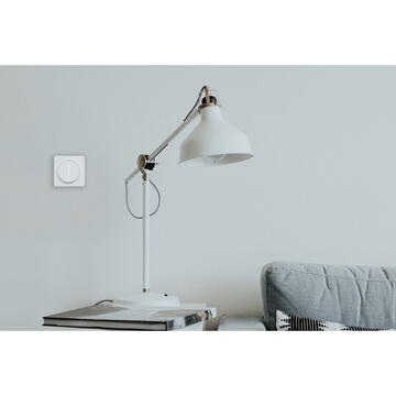 Intrerupator inteligent TESLA TSL-SWI-DIMMERT, Wireless, 100‒240 V, Alb