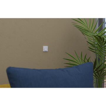 Intrerupator inteligent TESLA TSL-SWI-DIMMERT, Wireless, 100‒240 V, Alb
