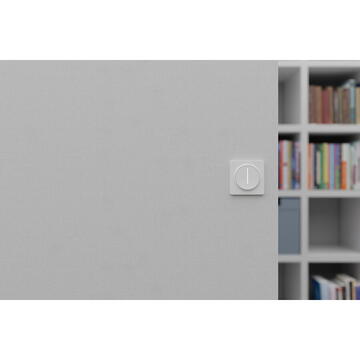 Intrerupator inteligent TESLA TSL-SWI-DIMMERT, Wireless, 100‒240 V, Alb
