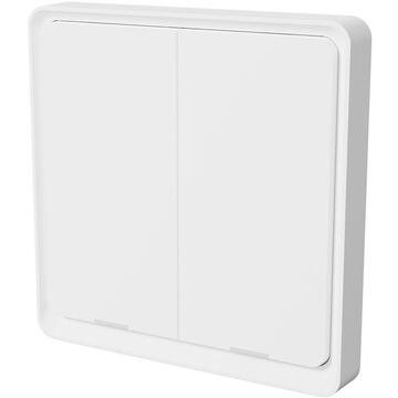 Intrerupator inteligent TESLA TSL-SWI-WIFI2, Wireless, 100‒240 V, Alb