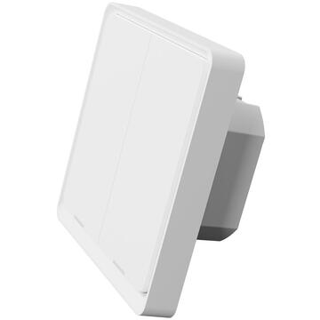 Intrerupator inteligent TESLA TSL-SWI-WIFI2, Wireless, 100‒240 V, Alb