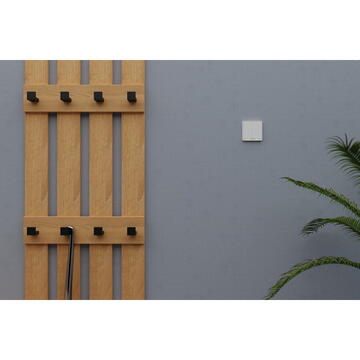 Intrerupator inteligent TESLA TSL-SWI-WIFI2, Wireless, 100‒240 V, Alb