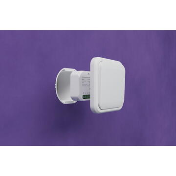 Intrerupator inteligent TESLA TSL-SWI-WBREAK2, Wireless, 1200 W, 240 VAC, 5 A, Alb