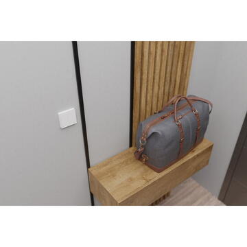 Intrerupator inteligent TESLA TSL-SWI-SCENEZG2, Wireless, 25 m, Alb